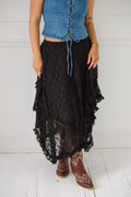Black Lace Skirt