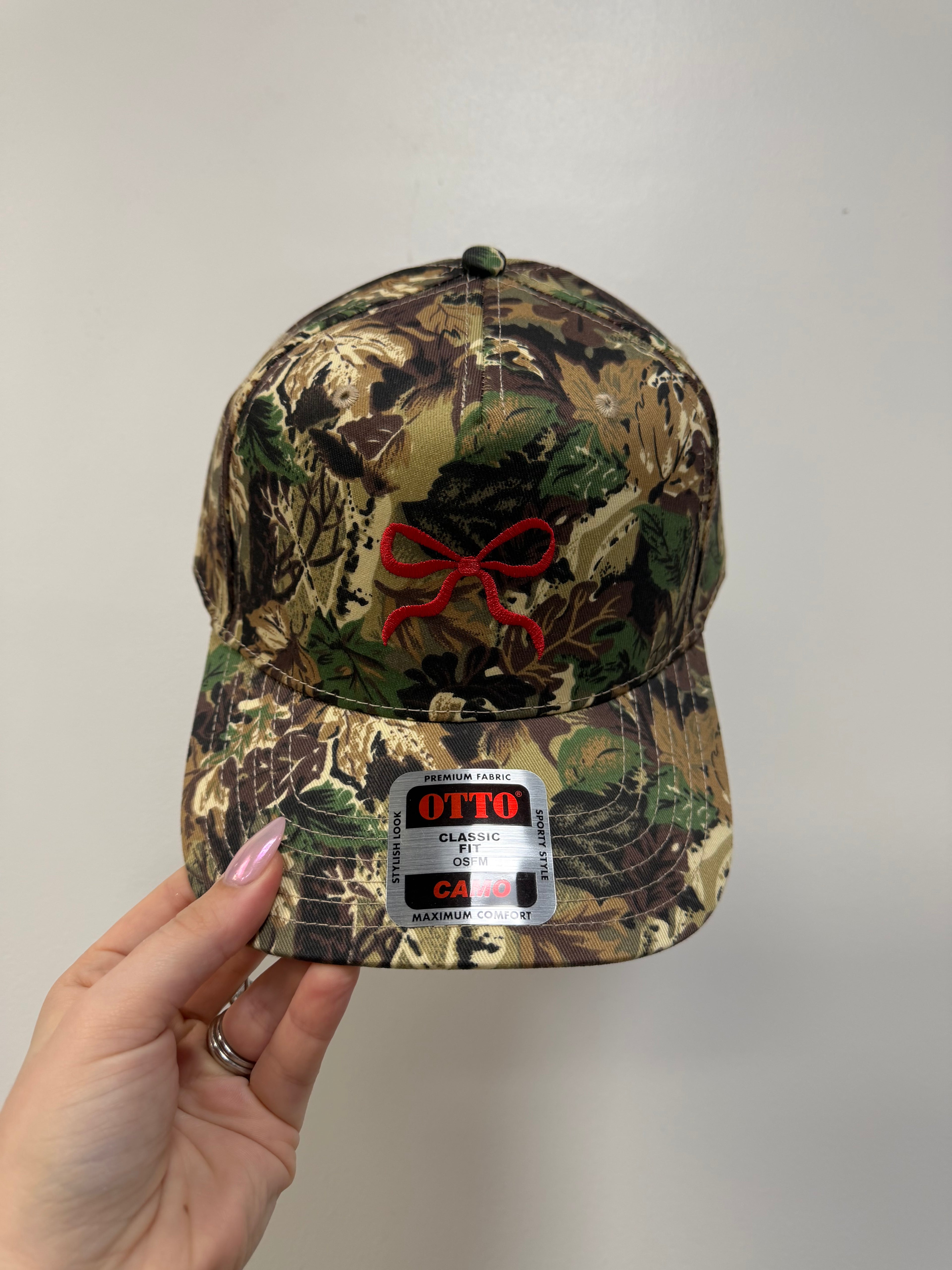 Camo Bow Hat